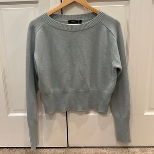 Theory Cashmere Boat Neck Sweater P
